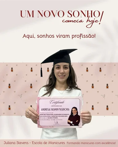Para mim, entregar um certificado nunca é apenas sobre técnica. 
É sobre ver o b