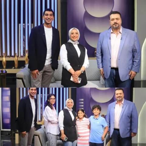 ⁨	كانت استضافه جميله على قناه ‪@cbcsofra‬  مع المذيع المحتر‪@mourad_makram‬am  و