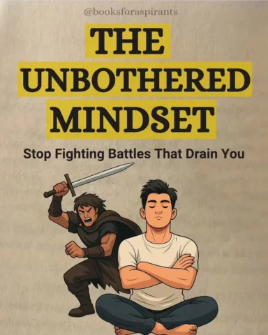 "You don’t need to win every battle—just stop letting people pull you into them.