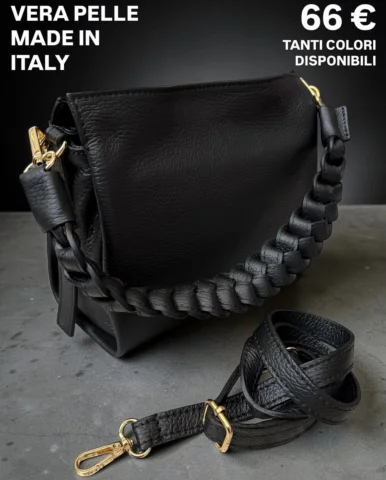❤️ LAURA LUXURY BAG solo 66 €
🔹Vera pelle made in Italy 🇮🇹
🔹Tanti colori dis