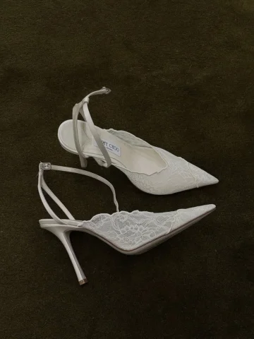Found my dream bridal heels 🤍 @jimmychoo