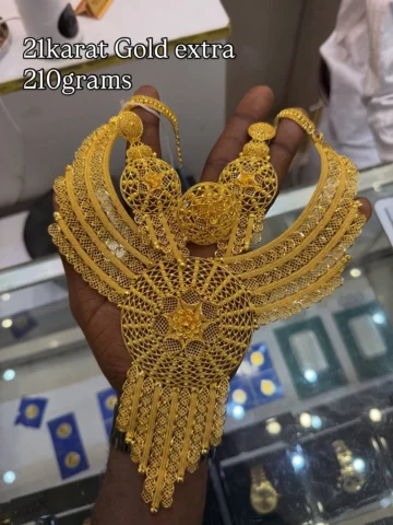 GOLD - 21karat Gold
TYPE -  Set
Available for Natiowide and international delive