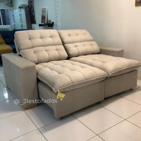SOFÁ CONFORT 🛒✨
MEGA CONFORTO ✅

Consultora Jessica 
Consultar opções de cores 