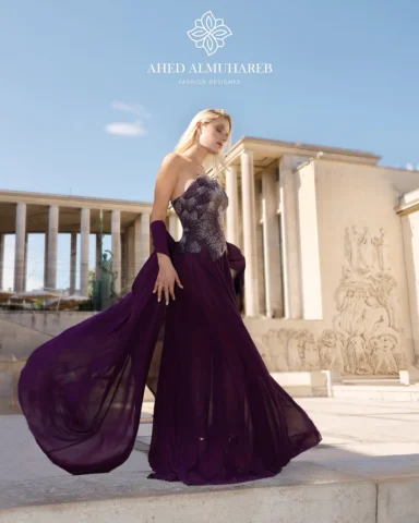 When twilight falls over Paris, the night belongs to the daring. Ahed Muhareb’s 