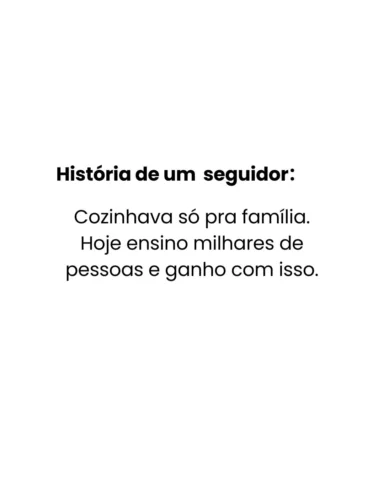Tem gente esperando uma ideia genial…
enquanto já tem algo valioso nas mãos.

Aq