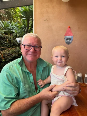 Happy birthday to my beautiful granddaughter on her first birthday ❤️