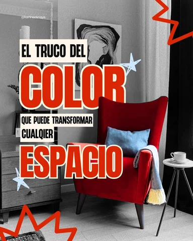 Una forma simple de empezar a perderle miedo al color 🔴

¿Te atreverías a proba