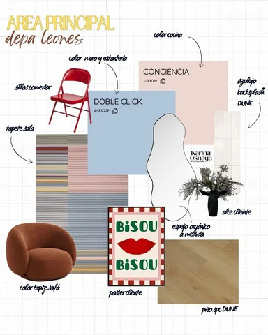50m2 diseñados para alguien que no quiere vivir en una caja beige 😌

Este proye