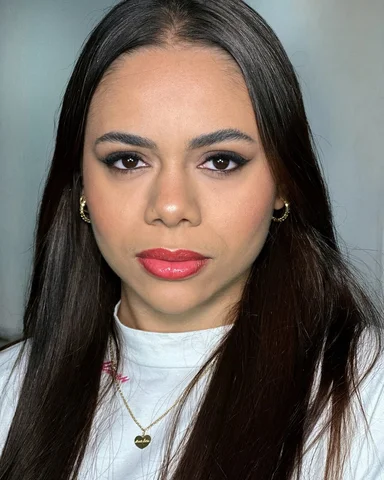 Uma beleza linda e um lip combo perfeito ❤️ #make #makeup #maquiagem #makebeauty
