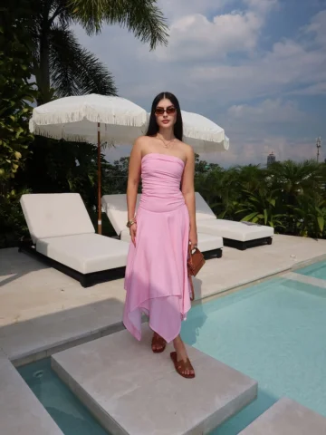 Soft pink & Long dress for spring🌞💗✨🌸
@tersapparel