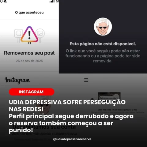 O que era para ser humor, informação e o jeitinho ácido que só a Udia Depressiva