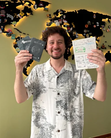 ¡Mi cuarto pasaporte completamente lleno! 😁🥳 Éste es un logro que valoro mucho