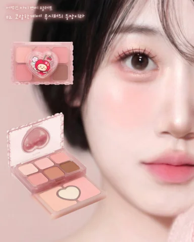 #광고 2단 공주 팔레트 등장. . 🎀🤍
에뛰드 NEW 마이 쁘띠 팔레트 출시 ! 
아이섀도우, 블러셔, 하이라이터용 멀티 컬러가
2단 서랍