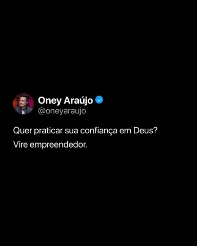 Vivendo um milagre todos os dias!