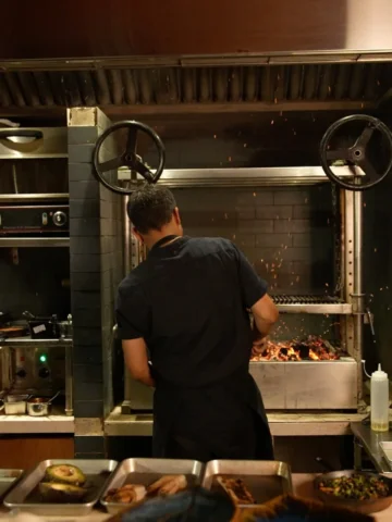 Moments from a weekend at Hōm, where the fire stays lit, plates keep moving, and
