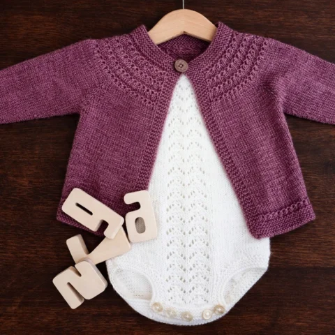 🤍 Pretty Hygge Romper and Nora Cardigan patterns are available in my Ravelry an