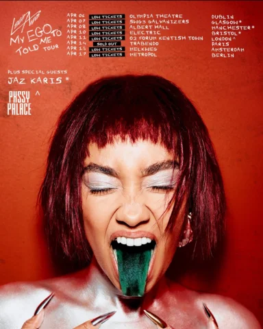 I’m excited to announce the incredible @jaz_karis will be joining me across my u
