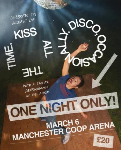 One Night Only. Manchester. Co-op Live. March 6th. 

Ticket requests begin Frida