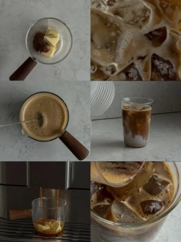 Cinnamon Bun Iced Latte ☕️