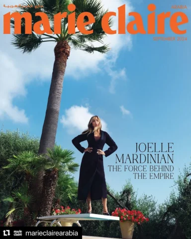 “Joelle Mardinian, The Force Behind The Empire”

Thank you @marieclairearabia fo