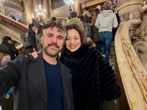 Gracias querido @juanpablodipace por la invitación a ver el magnífico ballet Emp