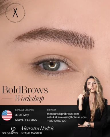 The creator of the Bold Brows technique is coming to Miami to share the knowledg