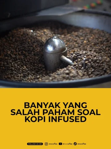 Melalui proses infused fermentation, kopi difermentasi bersama bahan alami seper