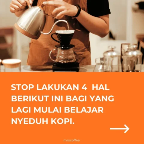 Dalam menyeduh kopi, detail kecil punya pengaruh besar. Rasio, grind size, fresh