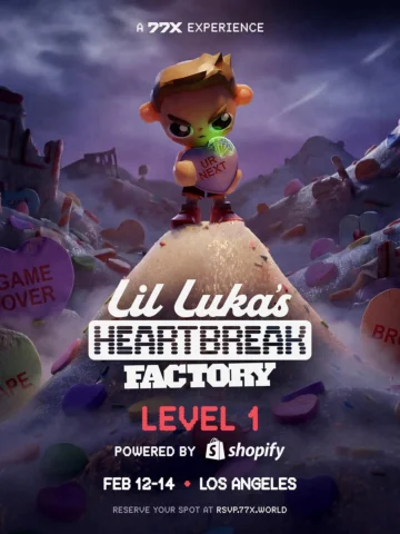 LA, I made something for you 💔🏭

Lil Luka’s Heartbreak Factory: Level 1
A tric
