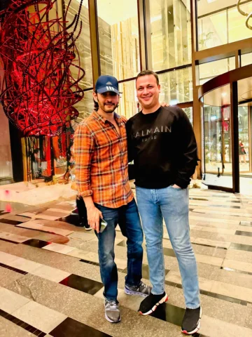 Always good catching up with the one and only Mahesh Babu
