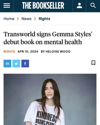 hugely ADHD energy to daydream about having your own announcement in the booksel