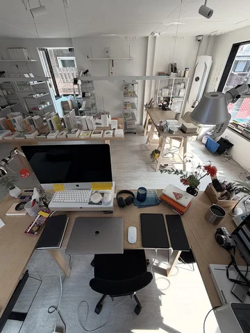 책상위엔 뭐가 있을까 👀 #desksetup #デスクスペース