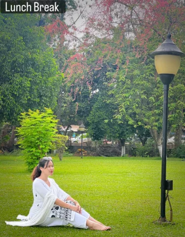 Lunch break clicked