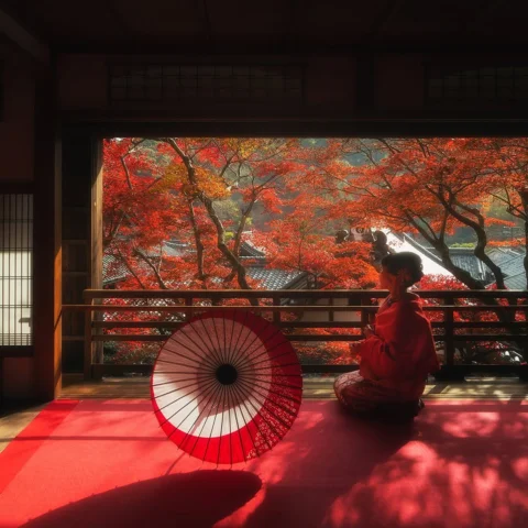 Memories from last autumn in Japan - in Kyoto with @marron_kimono 
Scene for my 