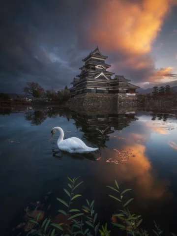 One of my most favorite castles in Japan - black castle of Matsumoto. #matsumoto