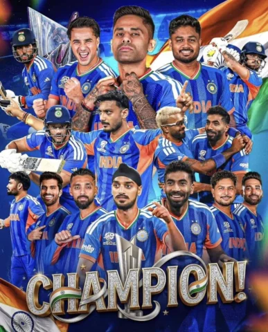 Again we are champions 🇮🇳
This time lead by a malayali from india @imsanjusams