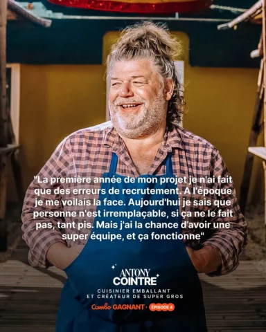 🎧 Vous avez écouté l’épisode de Combo Gagnant d’Antony Cointre ? 

Son restaura