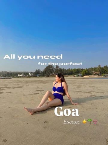 The perfect Goa escape essentials :

1 - A pool that makes you cancel all plans 
