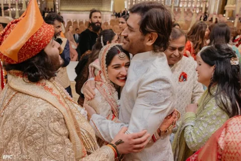 Radhika, may your radiant smile never fade! Anant, please continue to cherish an