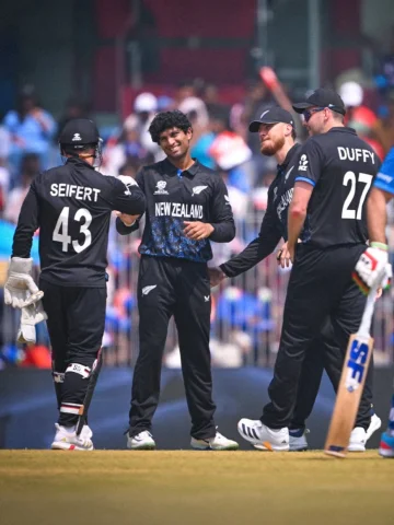 Awesome 2 weeks at the @t20worldcup! On to the Super 8’s 🇳🇿🖤
@gettyimages