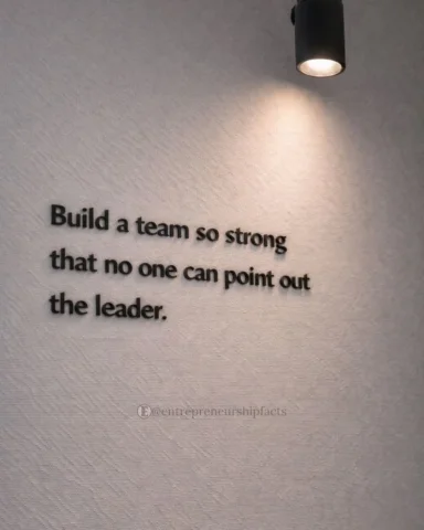 A powerful team doesn’t depend on one voice.

Everyone understands the standard.