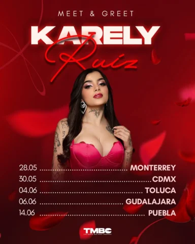 Se viene mi Meet & Greet y voy a estar muy cerquita 🔥

Fotos, risas y una que o