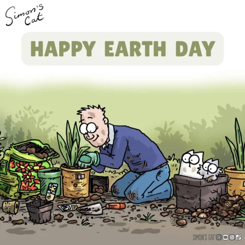 These bulbs are about to bloom! Happy Earth Day...🌷🌼🪻