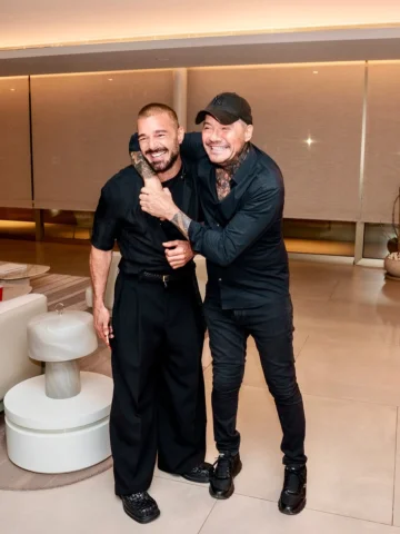 Noche mágica de Abril en Buenos Aires con mi amigo de toda la vida @ricky_martin