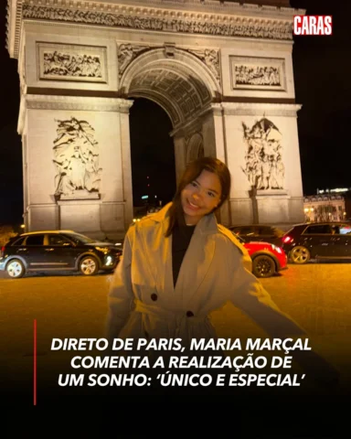 C'est la vie 🥐✨ Aos 16 anos, a cantora Maria Marçal (@mariamarcal) realizou um 