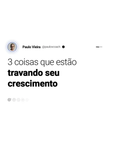 A verdade é simples e desconfortável: seu negócio só cresce até onde você cresce