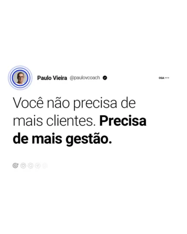 Leia com atenção.

Mais clientes sem estrutura, só acelera o seu problema.Você v