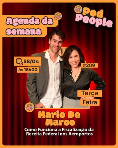 Olá, queridos! Vamos conferir o que preparamos para vocês esta semana no @podpeo