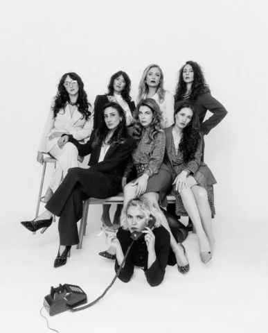 When your girl @cherylpickles wants an 80s WORKING WOMAN themed shoot for her bi
