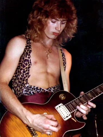 Panic show, circa 1980, and clearly a Jimmy Page fan! Note: I was playing wirele